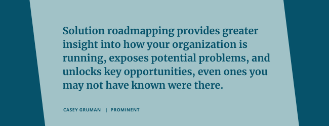 How solution roadmapping helps your business